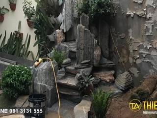 Hồ cá koi ngoài trời Ninh Bình, CÔNG TY TNHH ĐÁ TƯ NHIÊN THIÊN AN CÔNG TY TNHH ĐÁ TƯ NHIÊN THIÊN AN Garden Pool Stone