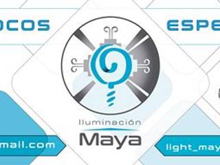 AHORRO DE ENERGÍA, ILUMINACIÓN MAYA -LED ILUMINACIÓN MAYA -LED Small houses Aluminium/Zinc