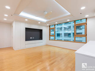 신정동 제이월드빌 41py, 곤디자인 (GON Design) 곤디자인 (GON Design) Modern Living Room