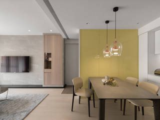 【南港】– 林宅, 六木設計 六木設計 现代客厅設計點子、靈感 & 圖片