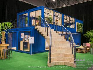 Four Quarters Design - Exhibition Stand , Container Rental and Sales (Pty) Ltd Container Rental and Sales (Pty) Ltd Commercial spaces