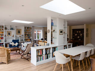 Farnham internal remodelling and modernisation project, dwell design dwell design Salones de estilo moderno