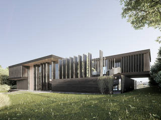 Iron House, T + T arquitectos T + T arquitectos منازل