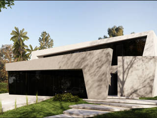 ESTILO MODERNO DE VANGUARDIA, Maximiliano Lago Arquitectura - Estudio Azteca Maximiliano Lago Arquitectura - Estudio Azteca Modern houses