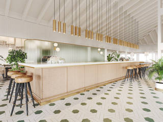 Restaurante La Cantera, T + T arquitectos T + T arquitectos Комерційні приміщення