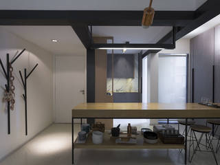 Departamento LT, T + T arquitectos T + T arquitectos Вітальня