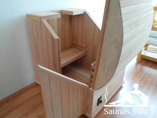 Sauna Génesis , Saunas Stilo Fabricantes Saunas Stilo Fabricantes Spa Madeira Acabamento em madeira