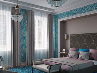 Тихая гавань, Дизайнер Ирина Оника Дизайнер Ирина Оника Classic style bedroom