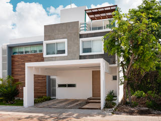 Residencia Arbolada , imaginArq® imaginArq® منازل أسمنت