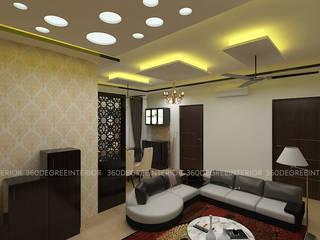Turnkey Interior - Mr Nasar gouse , 360 Degree Interior 360 Degree Interior 现代客厅設計點子、靈感 & 圖片 合板