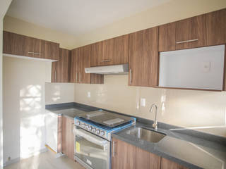 Departamento en Venta en la Colonia Del Valle, Grupo Milenio Bienes Raices Grupo Milenio Bienes Raices Cocinas modernas: Ideas, imágenes y decoración