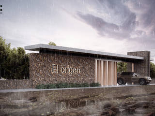 El Origen 75; Loft, Viñedo & Cava , HC Arquitecto HC Arquitecto Коммерческие помещения Известняк