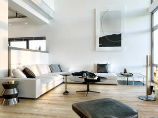 The Private House In Balaton Village, ARCHEVISTA DESIGN ARCHEVISTA DESIGN Minimalist living room