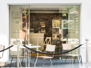 Skinny Legs Luxury Cafe, Retail Interior Design , AB DESIGN AB DESIGN Minimalistische Bürogebäude