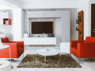 CASA ANACLERIO, CLAUDIA CAROLINA GONZALEZ C CLAUDIA CAROLINA GONZALEZ C Modern Media Room