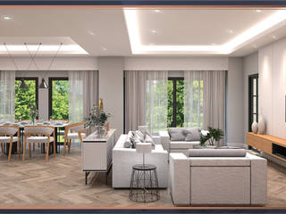 บ้านสร้างเอง ท่าข้าม พระราม 2, BAANSOOK Design & Living Co., Ltd. BAANSOOK Design & Living Co., Ltd. Innengarten MDF