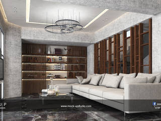 القاهرة الجديدة, Mockup studio Mockup studio Modern living room