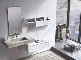 Mobili e Mobiletti Bagno - Piccoli pensili per un ottimo ordine, GiordanoShop GiordanoShop Modern bathroom Engineered Wood Transparent