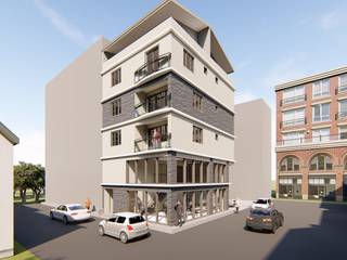 İzmir Çiğli Yeni Mahalle Konut ve İş yeri Projemiz, TT MİMARLIK TT MİMARLIK Multi-Family house کنکریٹ