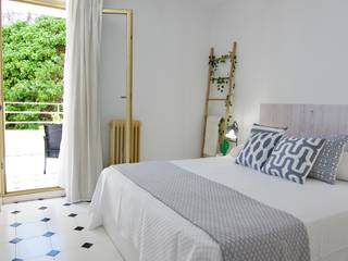 Home Staging Costa Brava - apartamento turístico, Delaguard Home Staging Delaguard Home Staging Mediterranean style bedroom