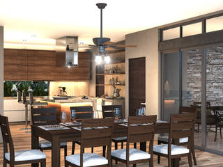 Proyecto El Barro , CAD Arquitectos CAD Arquitectos Modern dining room