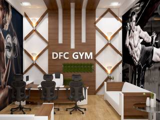 GYM, Innovative Wonders Innovative Wonders Modern Gym Wood Wood effect