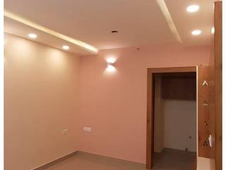 Mr. Vinay's Residence, VBHC Palmhaven, Studio Ipsa Studio Ipsa Modern living room White