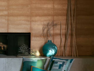 Modern Desert Chic, Sunbrella Sunbrella Moderne Wohnzimmer Textil Bernstein/Gold
