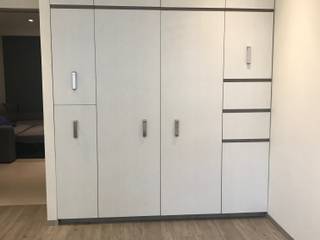 closets y vestidor, Office&Design SA de CV Office&Design SA de CV Minimalist dressing room