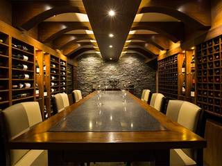 Cavas, MAPICS MAPICS Mediterranean style wine cellar