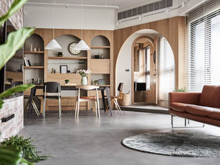 小樹之家, CONCEPT北歐建築 CONCEPT北歐建築 Scandinavian style living room