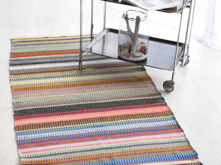 Handgeweven tapijt Lollipop, ilsephilips ilsephilips 客廳配件與裝飾品 羊毛 Multicolored