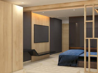 Mr. Wangno, Innoire Design Innoire Design Modern style bedroom