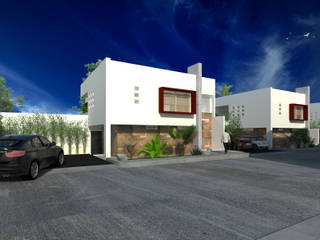 Increíble Residencial TABAA, Ideas Arquitectónicas Ideas Arquitectónicas Rumah keluarga besar Beton