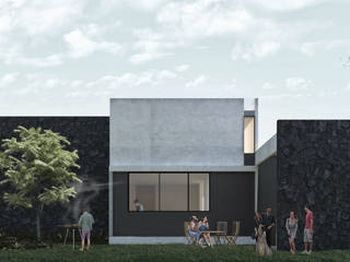 Casa ANP, HANGAR52 HANGAR52 Single family home Stone