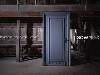 Charakter tworzony detalami., SOWAPRO SOWAPRO Classic style doors Wood Wood effect