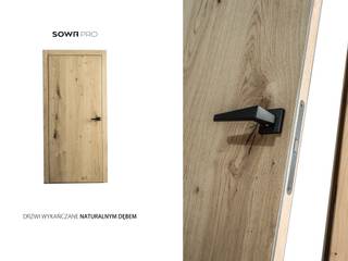 Eik - naturalny dąb dla indywidualistów , SOWAPRO SOWAPRO Modern style doors Wood Wood effect