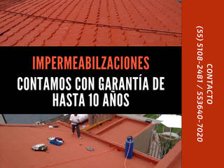 Impermeabilizaciones, IMPERMEABILIZACIONES PRISMA IMPERMEABILIZACIONES PRISMA Casas modernas: Ideas, diseños y decoración