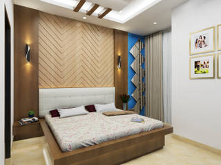 Bedroom, INDREM DESIGNS INDREM DESIGNS Phòng ngủ phong cách hiện đại