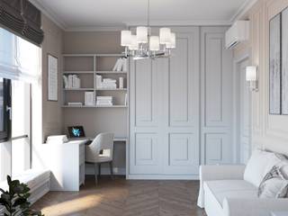 ЖК «RedSide (РедСайд)», Студия дизайна "INTSTYLE" Студия дизайна 'INTSTYLE' Living room Wood Wood effect