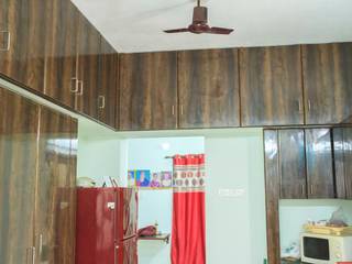 Modular Kitchen , Ajith interiors Ajith interiors Cocinas modernas Contrachapado