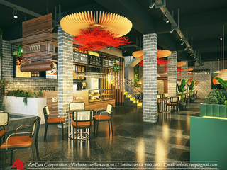 Thiết kế nội thất quán Bud Cafe, Thiết Kế Nội Thất - ARTBOX Thiết Kế Nội Thất - ARTBOX