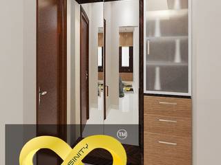 best interior designs in hyderabad, in5inity in5inity Vestidores de estilo moderno