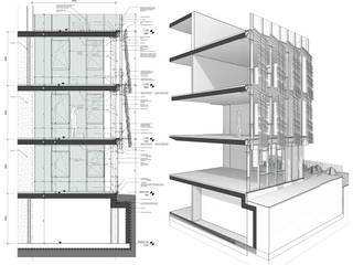 //Likom Ankara Ofisi, OCA/Mimarlık OCA/Mimarlık Powierzchnie handlowe Beton