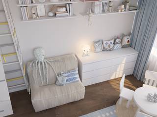 ЖК «Белые ночи», Студия дизайна "INTSTYLE" Студия дизайна 'INTSTYLE' Baby room Wood Wood effect