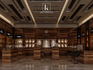 محل تجاري, Karim Elhalawany Studio Karim Elhalawany Studio Espaços comerciais