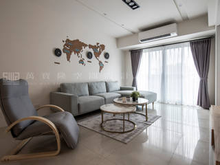 老屋新力/星光水悅, SING萬寶隆空間設計 SING萬寶隆空間設計 Living room
