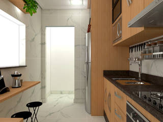 Cozinha Planejada Moderna e Funcional, Caroline Peixoto Interiores Caroline Peixoto Interiores Kitchen units