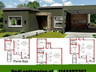 VIVIENDA UNIFAMILIAR DE 100 M2, LGA CONSTRUCTORA LGA CONSTRUCTORA Single family home Limestone