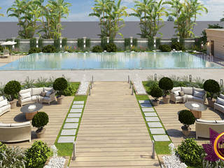 Supreme Landscape Design for Luxury Living, Luxury Antonovich Design Luxury Antonovich Design